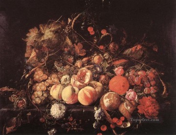 古典的な静物画 Painting - 静物画 オランダ語 ヤン・ダヴィッツ・デ・ヘーム